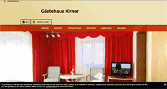 Desktop Screenshot of gaestehaus-kirner.de
